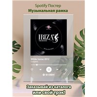 Портреты картины репродукции на заказ - Coopers White horse 2012 - постер Spotify