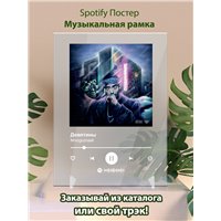 Портреты картины репродукции на заказ - Mnogoznaal - Девятины - постер Spotify