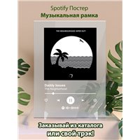 Портреты картины репродукции на заказ - The Neighborhood - Daddy Issues - постер Spotify