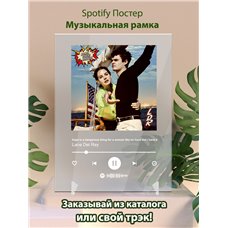 Картина на холсте по фото Модульные картины Печать портретов на холсте Lana Del Rey - hope is a dangerous thing for a woman like no have b - постер Spotify