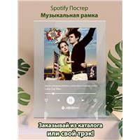 Портреты картины репродукции на заказ - Lana Del Rey - hope is a dangerous thing for a woman like no have b - постер Spotify