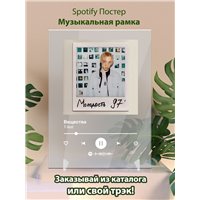 Портреты картины репродукции на заказ - T-fest - Вещества - постер Spotify