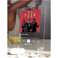 Портреты картины репродукции на заказ - Migos - Movin Too Fast - постер Spotify