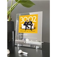 Портреты картины репродукции на заказ - 30.02 - Звезды в Лужах - постер Spotify