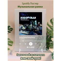 Sohodolls - Bang Bang Bang Bang - постер Spotify - Модульная картины, Репродукции, Декоративные панно, Декор стен