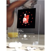 Портреты картины репродукции на заказ - Aarne, lil krystalll - Kebab Boy - постер Spotify