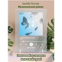 Портреты картины репродукции на заказ - BTS - Outro House of cards - постер Spotify