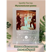 Портреты картины репродукции на заказ - Jonas Brothers - What a man gotta do - постер Spotify
