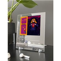 Портреты картины репродукции на заказ - Просто Лера - Дисконнект - постер Spotify