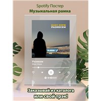 Портреты картины репродукции на заказ - Макс Корж - Разнесем - постер Spotify