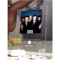 Портреты картины репродукции на заказ - Градусы - Голая - постер Spotify