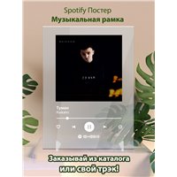 Портреты картины репродукции на заказ - Raikaho - Туман - постер Spotify