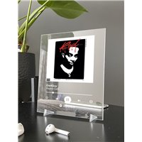 Портреты картины репродукции на заказ - Playboi Carti - Die4Guy - постер Spotify