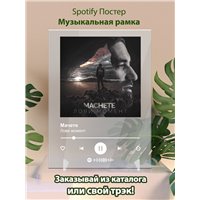 Портреты картины репродукции на заказ - Мачете - Лови момент - постер Spotify