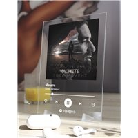 Портреты картины репродукции на заказ - Мачете - Лови момент - постер Spotify