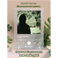 Картина на холсте по фото Модульные картины Печать портретов на холсте вышел покурить - пустота - постер Spotify