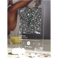 Портреты картины репродукции на заказ - pyrokinesis - Чёрное солнышко - постер Spotify