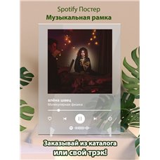 Картина на холсте по фото Модульные картины Печать портретов на холсте алёна швец - Молекулярная физика - постер Spotify