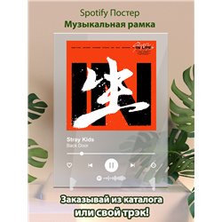Stray Kids - Back Door - постер Spotify - Модульная картины, Репродукции, Декоративные панно, Декор стен