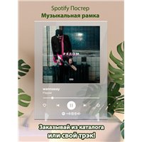 Портреты картины репродукции на заказ - wannasay - Рядом - постер Spotify