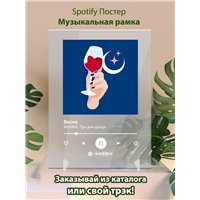 Портреты картины репродукции на заказ - MUKKA, Три дня дождя – Весна - постер Spotify