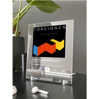 Портреты картины репродукции на заказ - Foreigner - I Want To Know What Love Is - постер Spotify