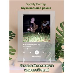 $uicideBoy$ - Kill Yourself (Part III) - постер Spotify - Модульная картины, Репродукции, Декоративные панно, Декор стен