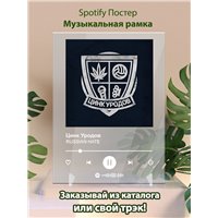 Портреты картины репродукции на заказ - Цинк Уродов - RUSSIAN HATE - постер Spotify
