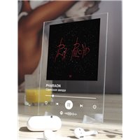 Портреты картины репродукции на заказ - PHARAON - Одинокая звезда - постер Spotify