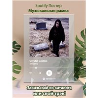 Портреты картины репродукции на заказ - Crystal Castles - Empathy - постер Spotify