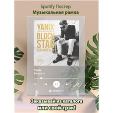 Картина на холсте по фото Модульные картины Печать портретов на холсте Yanix - Бэнкролл - постер Spotify