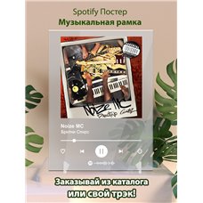 Картина на холсте по фото Модульные картины Печать портретов на холсте Noize MC - Бритни Спирс - постер Spotify