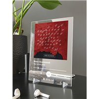 Портреты картины репродукции на заказ - Мимо Вселенной - Три сотни дней - постер Spotify