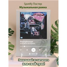Картина на холсте по фото Модульные картины Печать портретов на холсте Playingtheangel - РОКОВАЯ ЖЕНЩИНА - постер Spotify