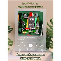 Портреты картины репродукции на заказ - Antoha MC, RODNAYA - Я ЭТО Я - постер Spotify