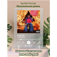 Портреты картины репродукции на заказ - Oliver Tree - Cash Machine - постер Spotify