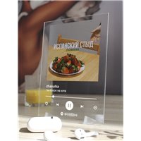 Портреты картины репродукции на заказ - zhanulka - ты похож на кота - постер Spotify