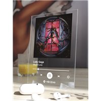 Портреты картины репродукции на заказ - Lady Gaga - Stupid Love - постер Spotify