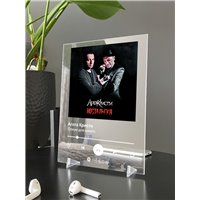 Портреты картины репродукции на заказ - Агата Кристи - Опиум для никого - постер Spotify