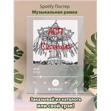Картина на холсте по фото Модульные картины Печать портретов на холсте ЛСП - М.Л.Д - постер Spotify