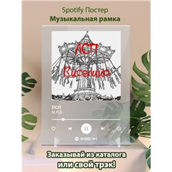 ЛСП - М.Л.Д - постер Spotify - Модульная картины, Репродукции, Декоративные панно, Декор стен