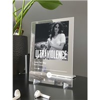 Портреты картины репродукции на заказ - Lana Del Rey - Black beauty - постер Spotify