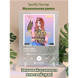 алёна швец. - курение убивает - постер Spotify - Модульная картины, Репродукции, Декоративные панно, Декор стен