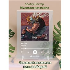 Картина на холсте по фото Модульные картины Печать портретов на холсте METAN - Шнурки - постер Spotify