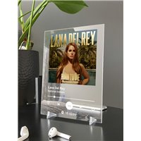 Портреты картины репродукции на заказ - Lana Del Rey - National Anthem - постер Spotify