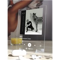 Портреты картины репродукции на заказ - МОТ - Когда исчезнет Слово - постер Spotify