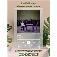 Портреты картины репродукции на заказ - LIZER - Между Нами - постер Spotify