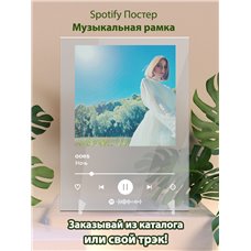 Картина на холсте по фото Модульные картины Печать портретов на холсте ooes - Ночь - постер Spotify