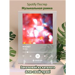ROCKET - Money - постер Spotify - Модульная картины, Репродукции, Декоративные панно, Декор стен