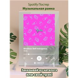Mindless Self Indulgence - Molly - постер Spotify - Модульная картины, Репродукции, Декоративные панно, Декор стен